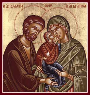 ioachim-si-ana-cu-prunca Sfintii Parinti Ioachim si Ana