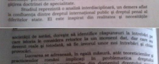 Ion Diaconu:” Nu pot decat sa ii felicit pe tinerii coautori care (…) au realizat aceasta lucrare de exceptie!