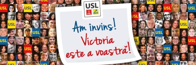 Felicitari tuturor candidatilor USL!