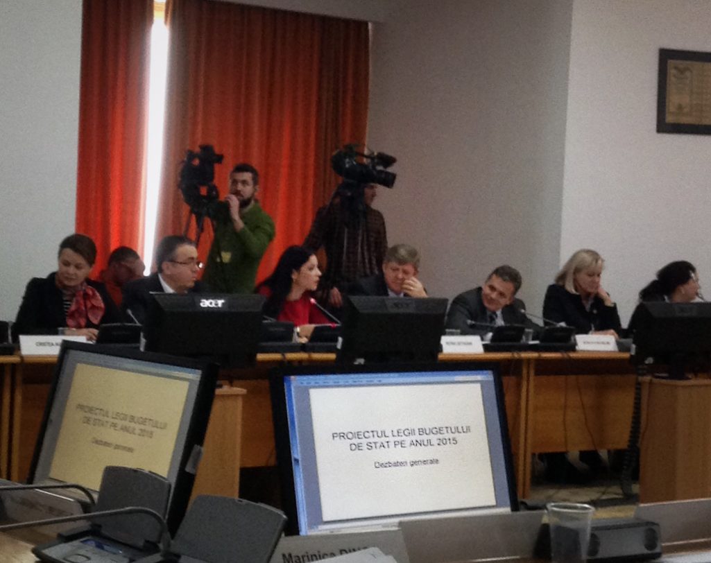 Dezbateri in comisie pe proiectul de buget pentru 2015