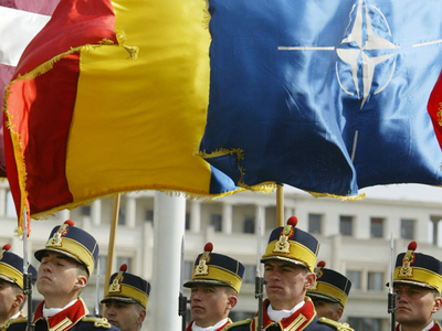 ROMANIA-ARMY-NATO-CEREMONY