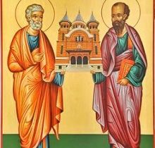 29 iunie – Sfinţii Apostoli Petru şi Pavel