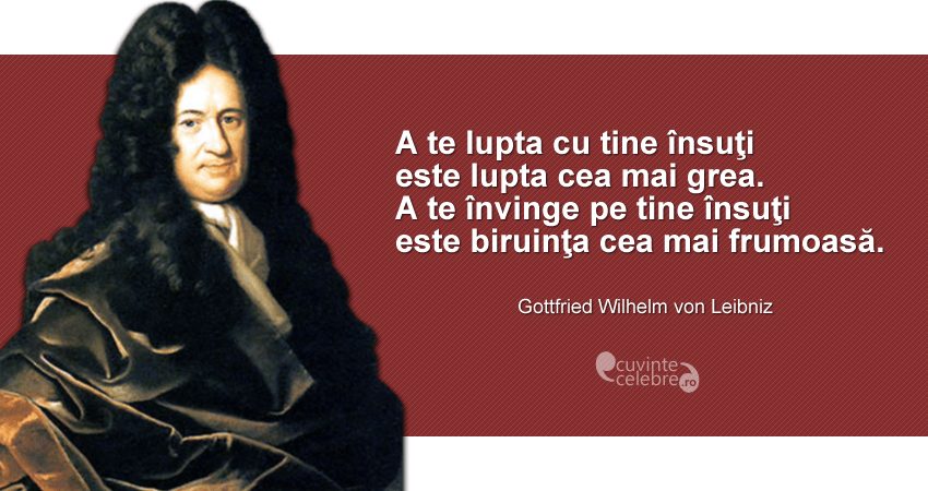 369 ani de la nașterea lui Gottfried Leibniz