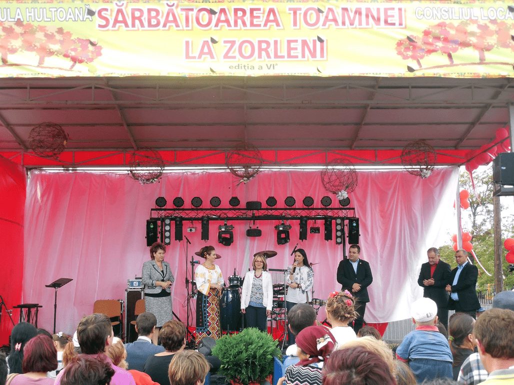 Sărbătoarea toamnei la Zorleni