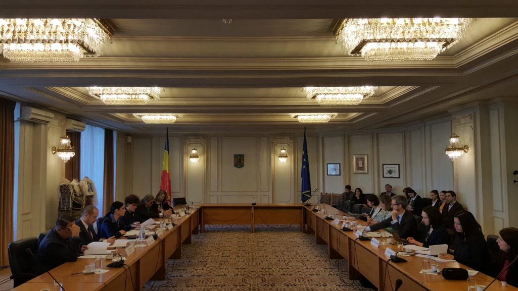 Întrevederea cu delegația Comisiei Europene pentru evaluarea progreselor MCV