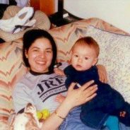 Cea mai mandra si fericita mami din lume! La multi ani, Andrutu!