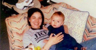 Cea mai mandra si fericita mami din lume! La multi ani, Andrutu!