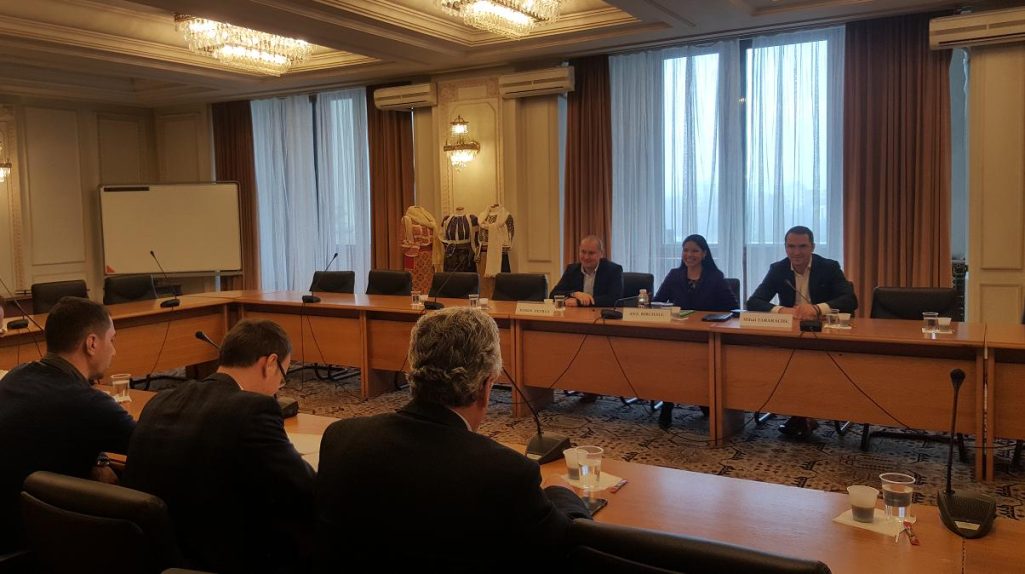 Întâlnire de lucru cu reprezentanţii Coaliţiei Naţionale pentru Modernizarea României