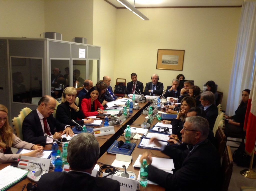 La reuniunea interparlamentară organizată la Roma