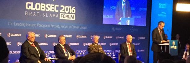 Domnul ministru Lazăr Comănescu la GLOBSEC 2016