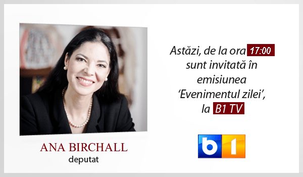 Emisiune B1 TV – 26 aprilie