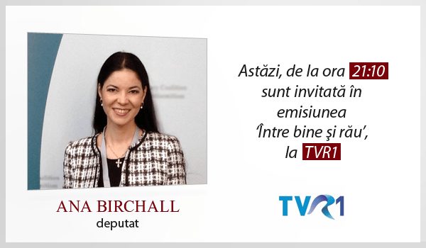 Emisiune TVR1 – 7 aprilie