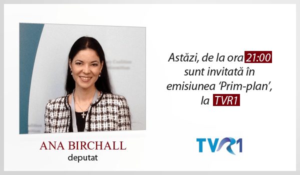 Emisiune TVR1 – 27 aprilie