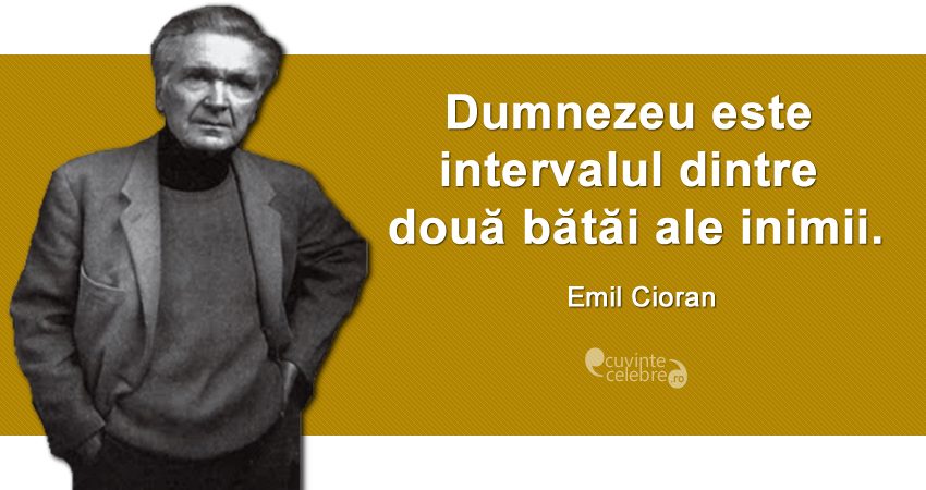105 ani de la naşterea lui Emil Cioran