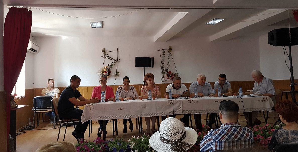 Felicitări doamnei Paula Hultoană și echipei de consilieri locali