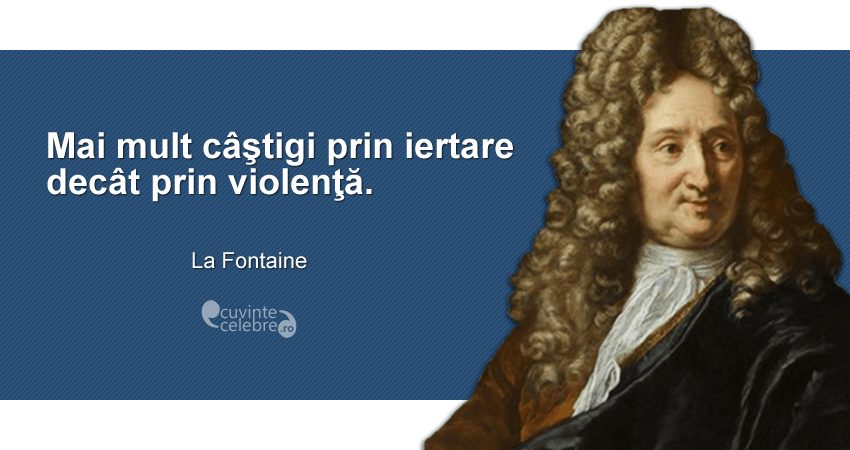 395 de ani de la nașterea fabulistului La Fontaine