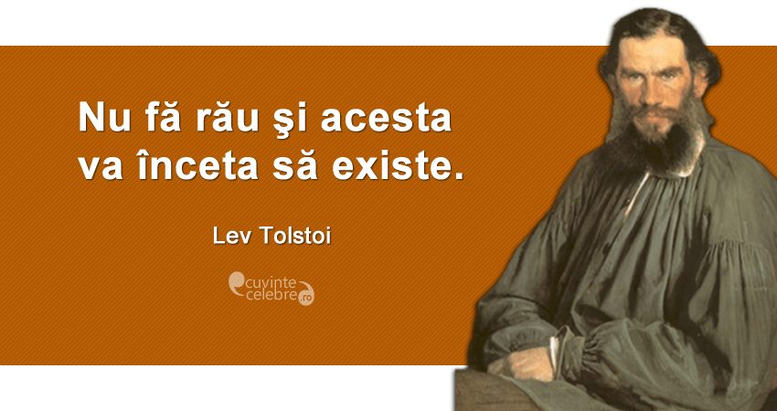 136 de ani de la naşterea lui Lev Tolstoi