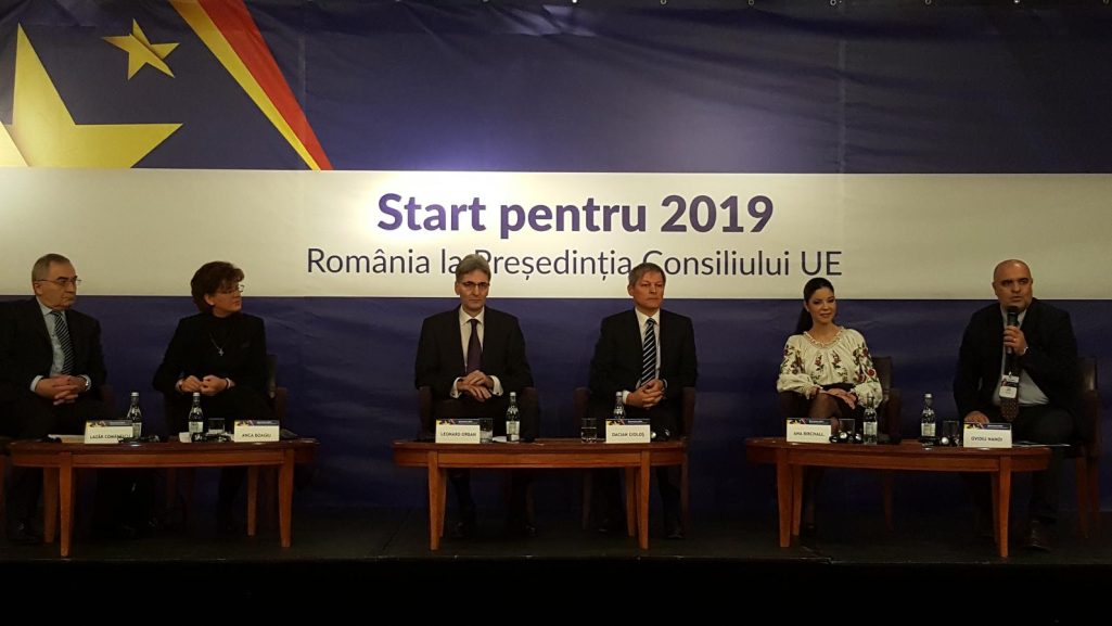 Dezbaterea “START PENTRU 2019 – România la Preşedinţia Consiliului UE”