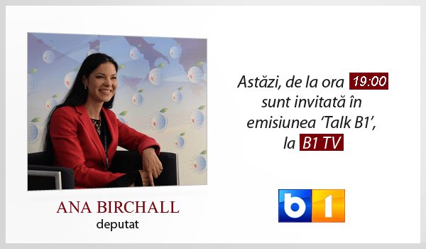 Emisiune B1 TV – 24 octombrie