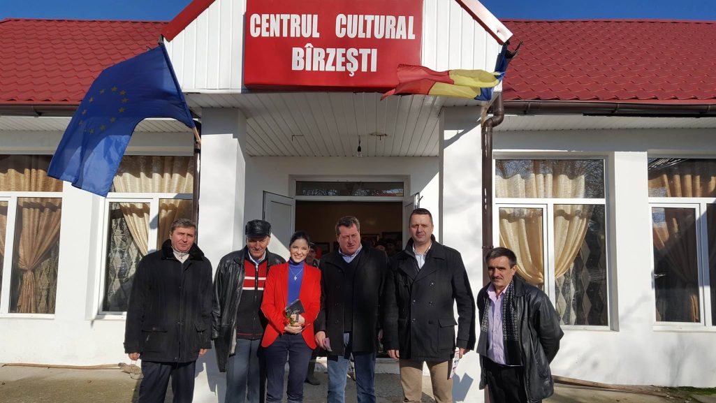 Alături de echipa de campanie PSD în Bîrzeşti, comuna Ștefan cel Mare