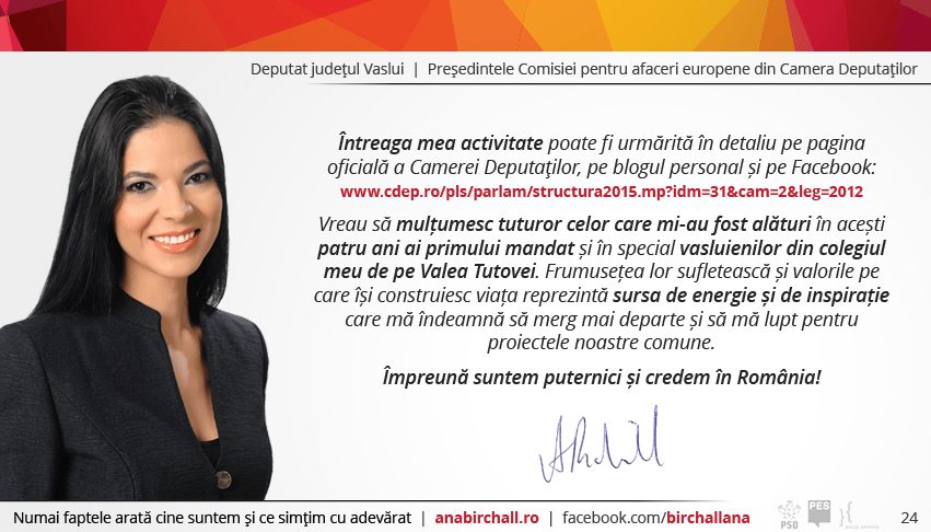 Raport de activitate pe scurt: 2012-2016