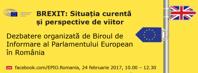 Dezbaterea “Brexit: situația curentă și perspective de viitor”