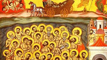 9 martie – Sfinții 40 de Mucenici
