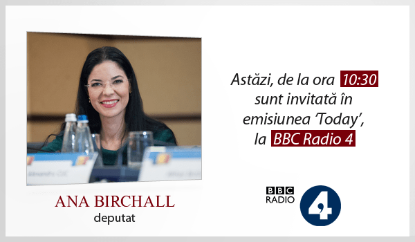 Emisiune BBC Radio 4 – 29 aprilie
