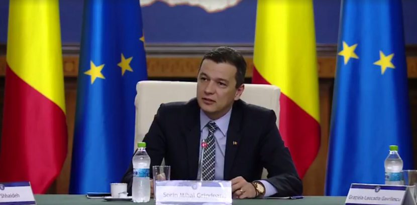 Declarațiile premierului Sorin Grindeanu la Consiliul Național pentru pregătirea președintiei Consiliului UE