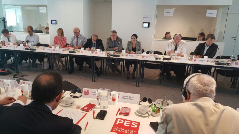 Reuniunea de lucru a miniştrilor pentru afaceri europene, membri ai Partidului Socialiştilor Europeni (PES)