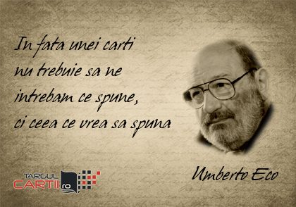 86 de ani de la nașterea lui Umberto Eco