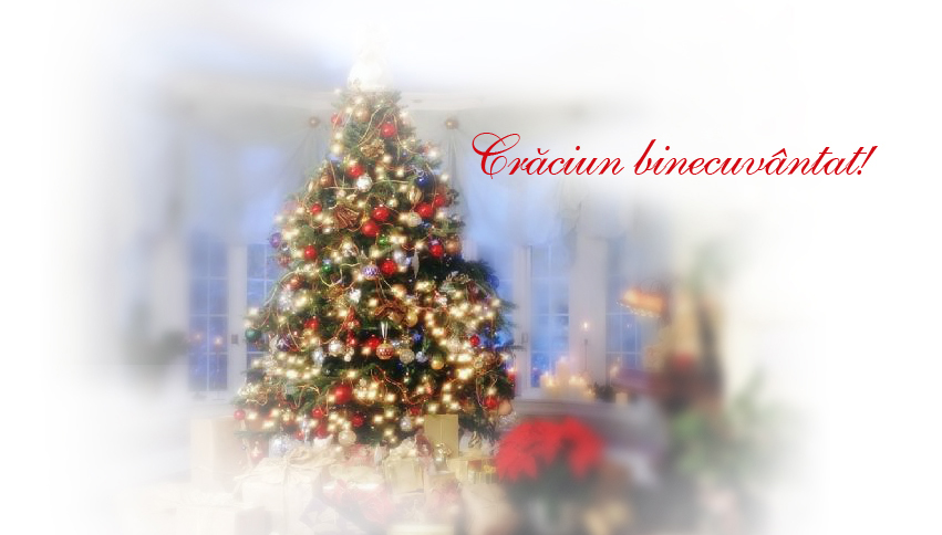Crăciun binecuvântat!