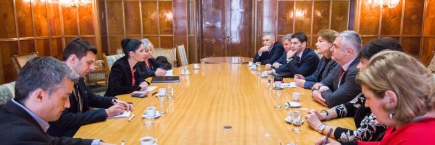 Viceprim-ministrul Ana Birchall a discutat cu reprezentanții AmCham despre perspectivele aprofundării Parteneriatului Strategic cu SUA pe dimensiunea economică