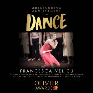 Felicitări româncei Francesca Velicu pentru premiul „Outstanding Achievement in Dance” la gala Premiilor Olivier din acest an!
