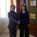 Întrevedere cu E.S. Thanglura Darlong, ambasadorul Republicii India la București