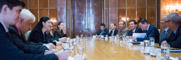 Întrevedere cu delegația Vietnamului