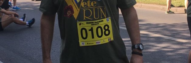 Crosul VeteRUN în cinstea veteranilor de război, cu Martyn printre participanți
