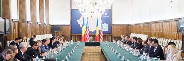 Palatul Victoria a găzduit cea de a șasea Reuniune Plenară a Dialogului Strategic România – Statele Unite ale Americii