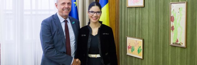 Întrevedere cu domnul Pieter Bult, reprezentantul UNICEF în România