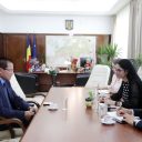 Întâlnire de lucru cu ambasadorul Republicii India la București, E.S. domnul Thanglura Darlong