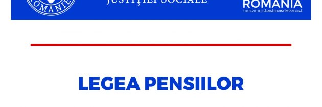 Legea pensiilor – proiect