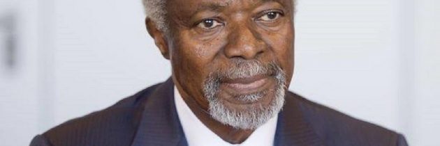 Rămas bun, Kofi Annan!