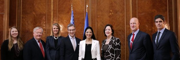 Întrevederi cu reprezentanții delegațiilor Atlantic Council