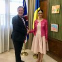 Întrevedere cu E.S. Domnul Andrew Noble, ambasadorul agreat al Marii Britanii și Irlandei de Nord în România