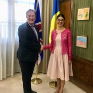 Întrevedere cu E.S. Domnul Andrew Noble, ambasadorul agreat al Marii Britanii și Irlandei de Nord în România
