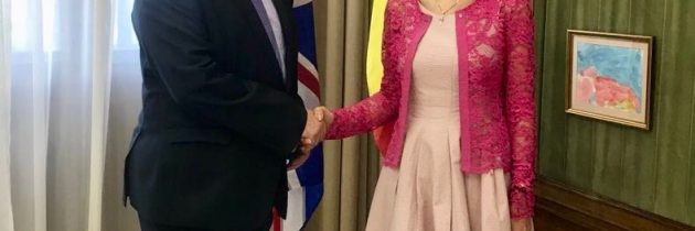 Întrevedere cu E.S. Domnul Andrew Noble, ambasadorul agreat al Marii Britanii și Irlandei de Nord în România