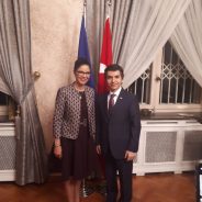 La recepția oferită de Ambasada Turciei