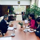 Întrevedere cu noul ambasador al Japoniei la Bucureşti, E.S. Hitoshi Noda