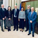 Întrevedere cu o delegație a Camerei de Comerț Italiene pentru România și cu ambasadorul Italiei, Marco Giungi