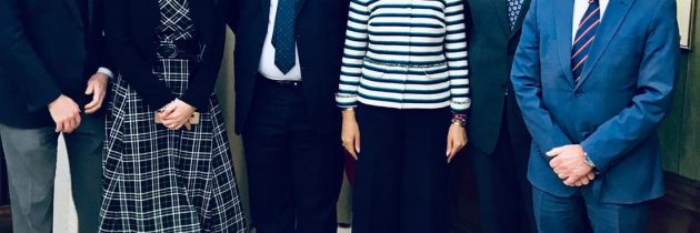 Întrevedere cu o delegație a Camerei de Comerț Italiene pentru România și cu ambasadorul Italiei, Marco Giungi